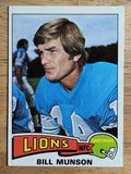 1975 Topps #172 Bill Munson (VGEX)