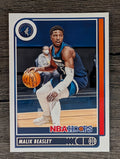 2021-22 Hoops #181 Malik Beasley