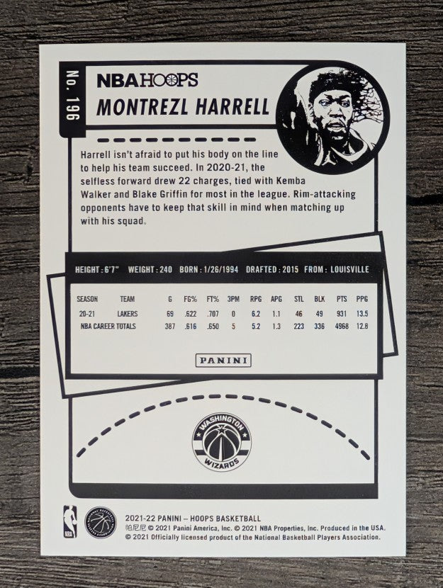 2021-22 Hoops #196 Montrezl Harrell