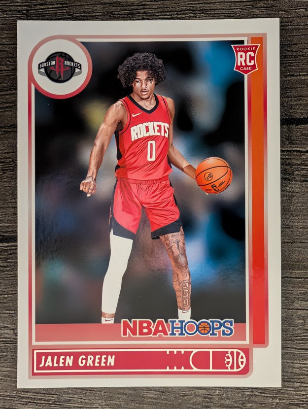 2021-22 Hoops #218 Jalen Green RC