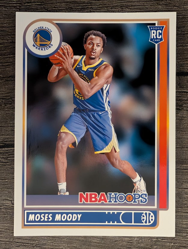 2021-22 Hoops #229 Moses Moody RC
