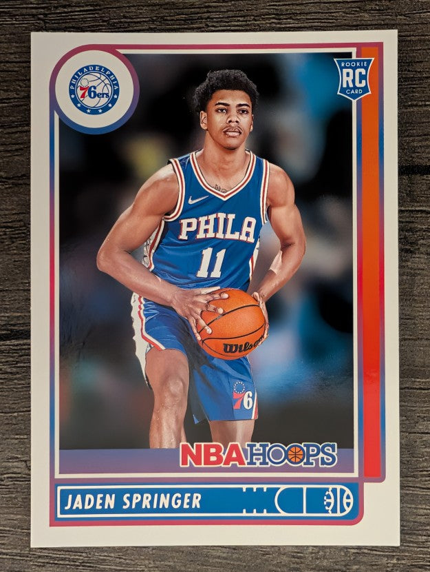 2021-22 Hoops #239 Jaden Springer RC