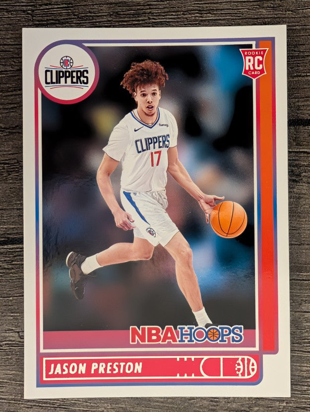 2021-22 Hoops #242 Jason Preston RC