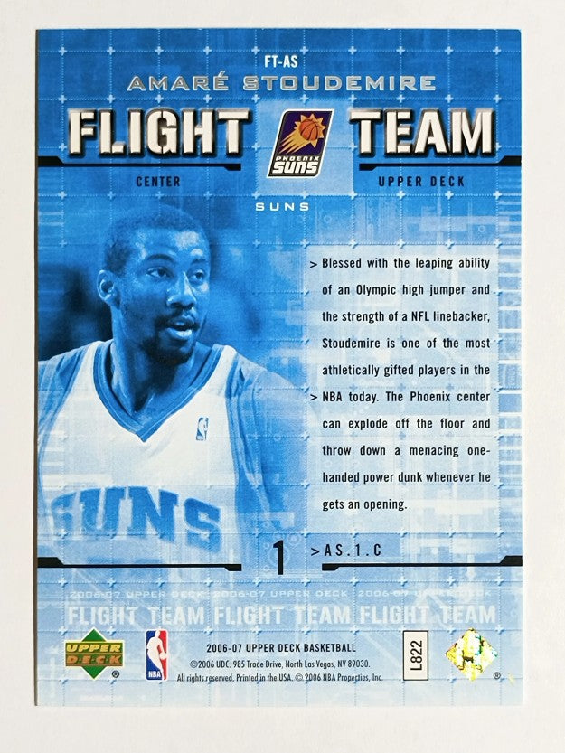 2006-07 Upper Deck Flight Team #AS Amare Stoudemire
