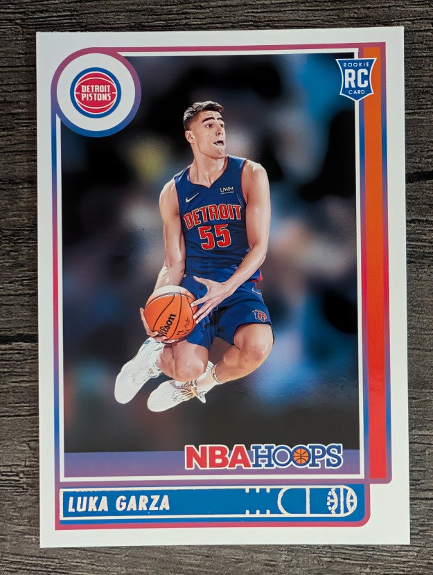 2021-22 Hoops #250 Luka Garza RC