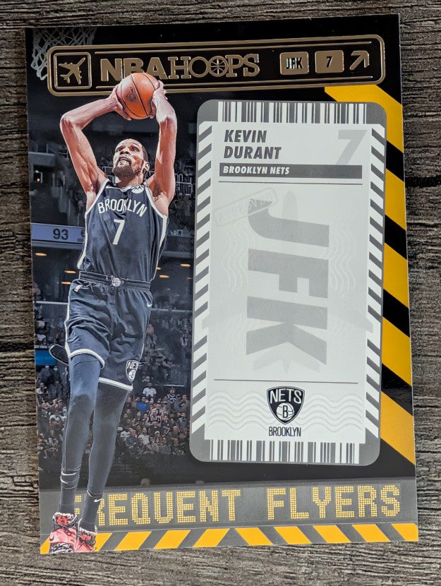 2021-22 Hoops Frequent Flyers #15 Kevin Durant