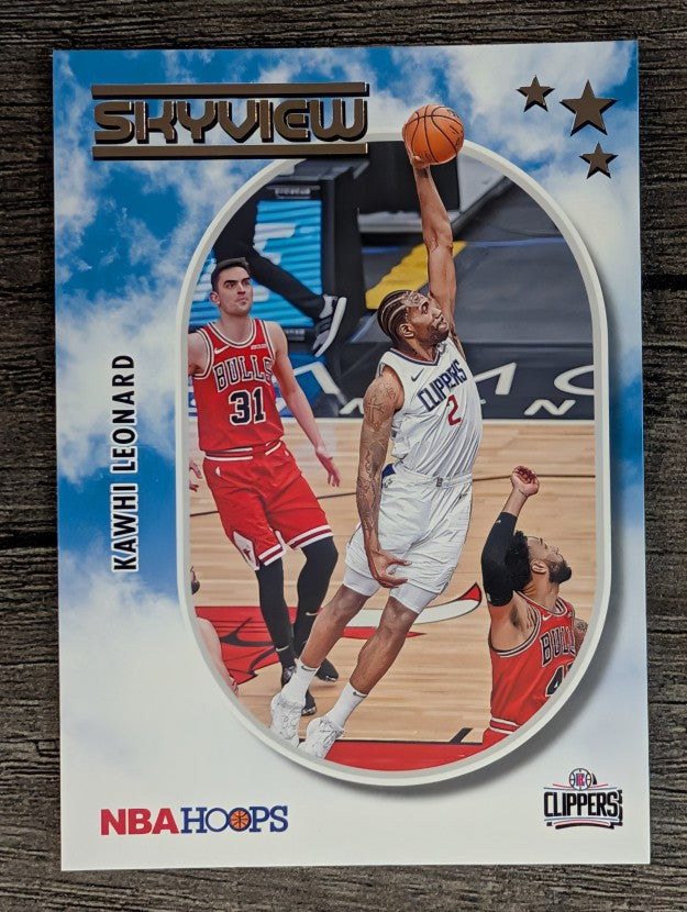 2021-22 Hoops Skyview #12 Kawhi Leonard