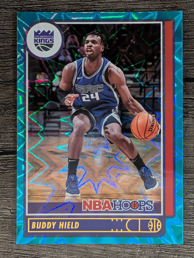 2021-22 Hoops Teal Explosion #98 Buddy Hield