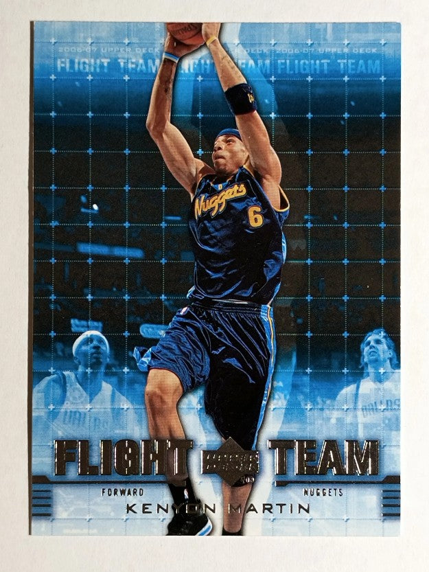 2006-07 Upper Deck Flight Team #KM Kenyon Martin