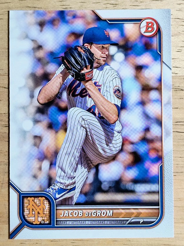 2022 Bowman #7 Jacob deGrom