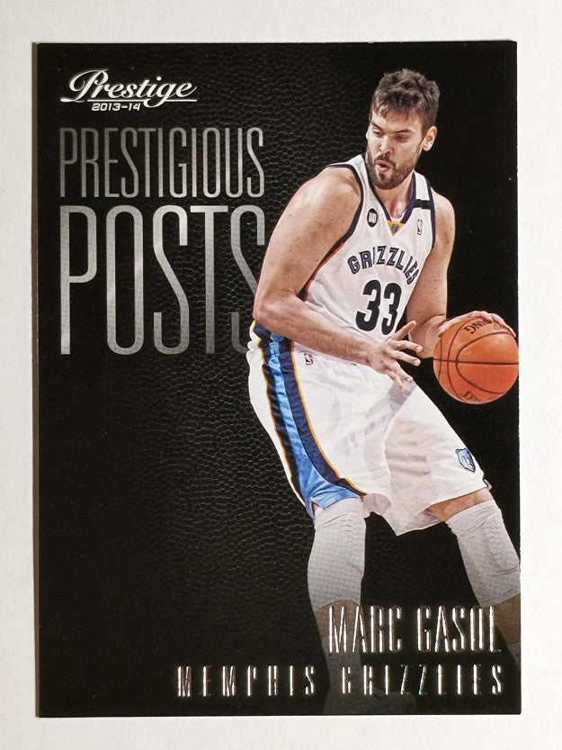 2013-14 Prestige Prestigious Posts #6 Marc Gasol