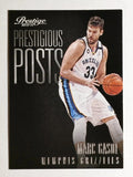 2013-14 Prestige Prestigious Posts #6 Marc Gasol