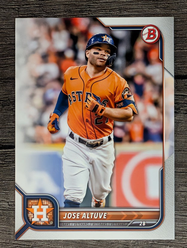 2022 Bowman #35 Jose Altuve