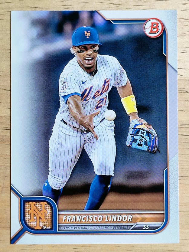 2022 Bowman #47 Francisco Lindor