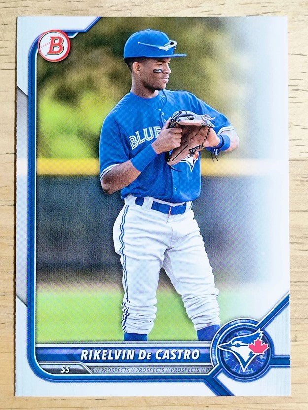 2022 Bowman Prospects #BP25 Rikelvin De Castro