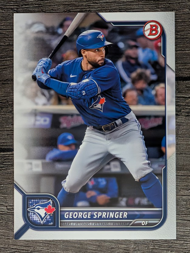 2022 Bowman #63 George Springer