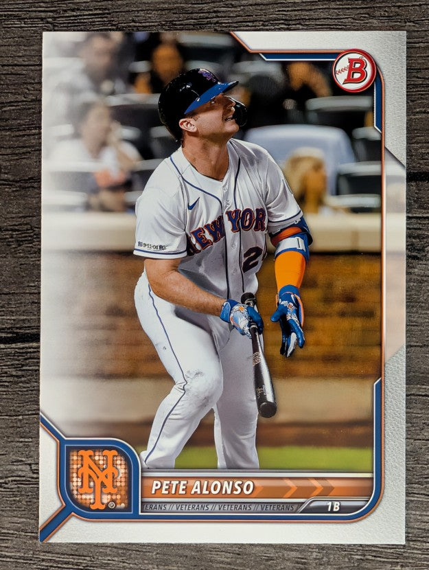 2022 Bowman #87 Pete Alonso