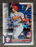 2022 Bowman #89 Matt Vierling RC