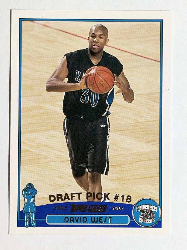 2003-04 Topps #238 David West RC