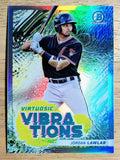 2022 Bowman Chrome Virtuosic Vibrations #VV16 Jordan Lawlar