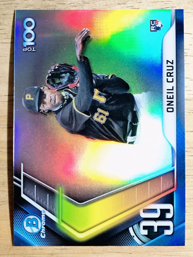 2022 Bowman Chrome Scouts Top 100 #BTP39 Oneil Cruz