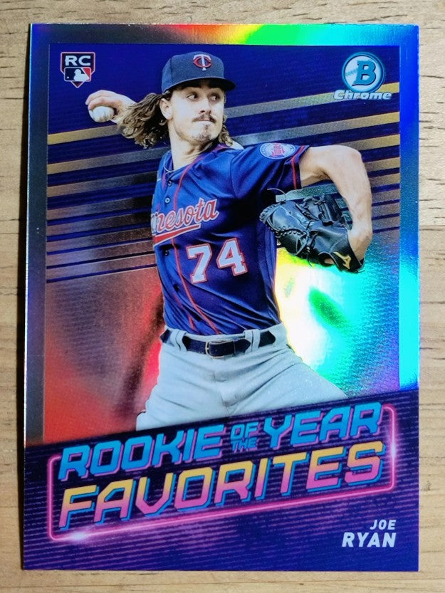 2022 Bowman Chrome Rookie of the Year Favorites #ROYF13 Joe Ryan