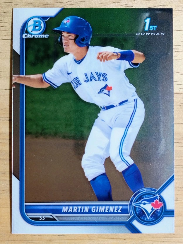 2022 Bowman Chrome Prospects #BCP97 Martin Gimenez