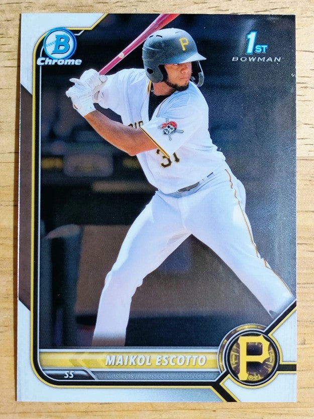 2022 Bowman Chrome Prospects #BCP52 Maikol Escotto