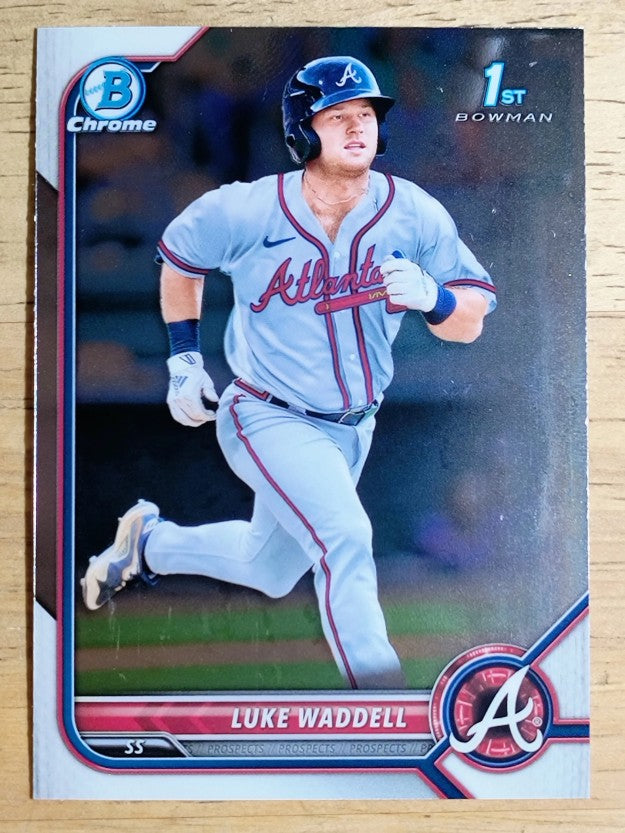 2022 Bowman Chrome Prospects #BCP48 Luke Waddell