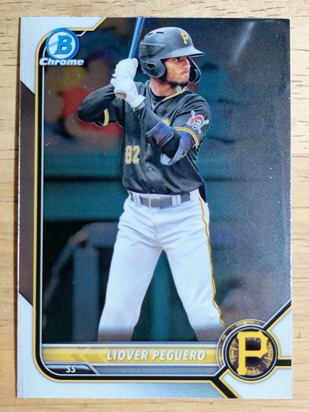 2022 Bowman Chrome Prospects #BCP34 Liover Peguero