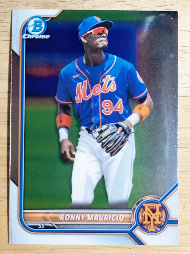 2022 Bowman Chrome Prospects #BCP16 Ronny Mauricio
