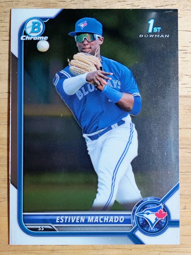 2022 Bowman Chrome Prospects #BCP12 Estiven Machado