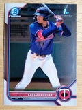 2022 Bowman Chrome Prospects #BCP1 Carlos Aguiar