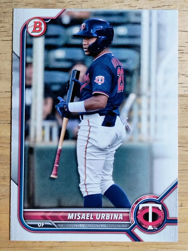 2022 Bowman Prospects #BP86 Misael Urbina
