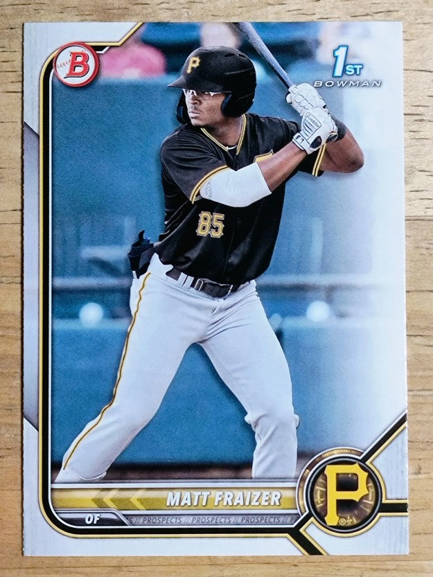 2022 Bowman Prospects #BP91 Matt Fraizer