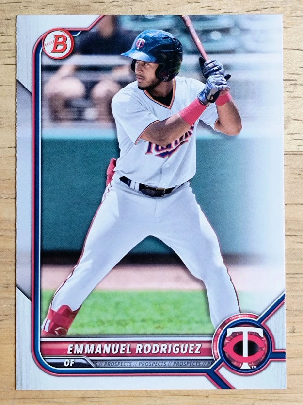 2022 Bowman Prospects #BP117 Emmanuel Rodriguez