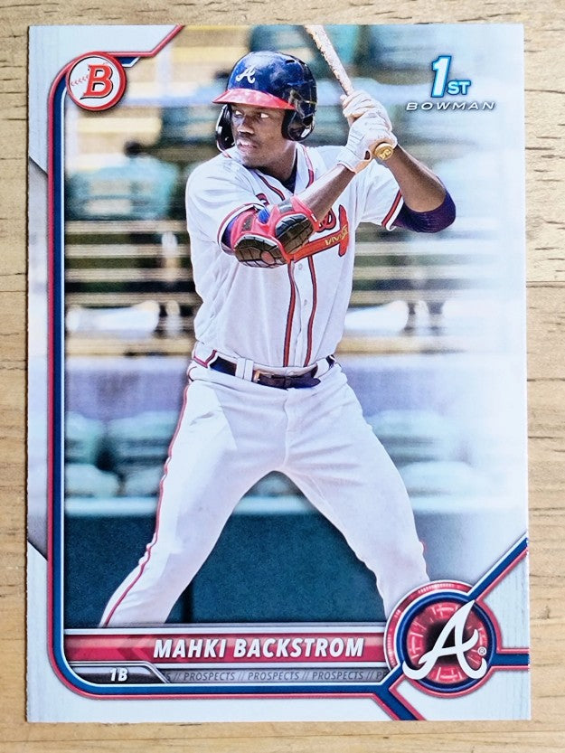 2022 Bowman Prospects #BP121 Mahki Backstrom
