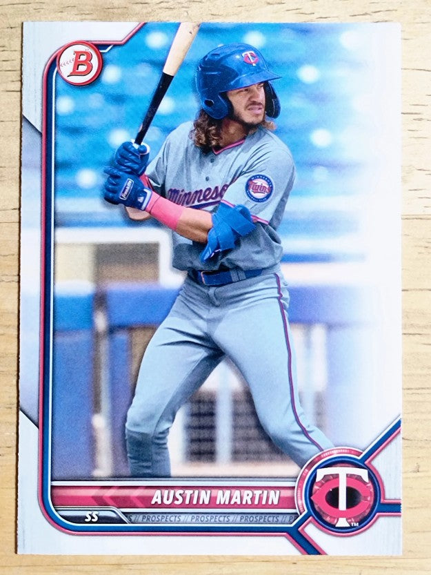 2022 Bowman Prospects #BP139 Austin Martin