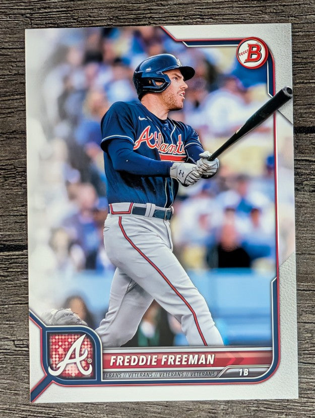 2022 Bowman #28 Freddie Freeman
