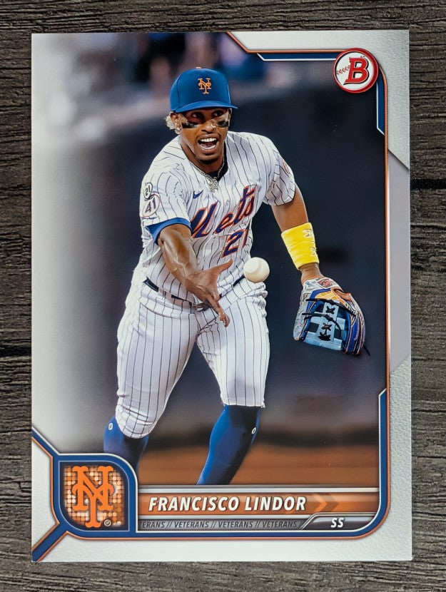 2022 Bowman #47 Francisco Lindor