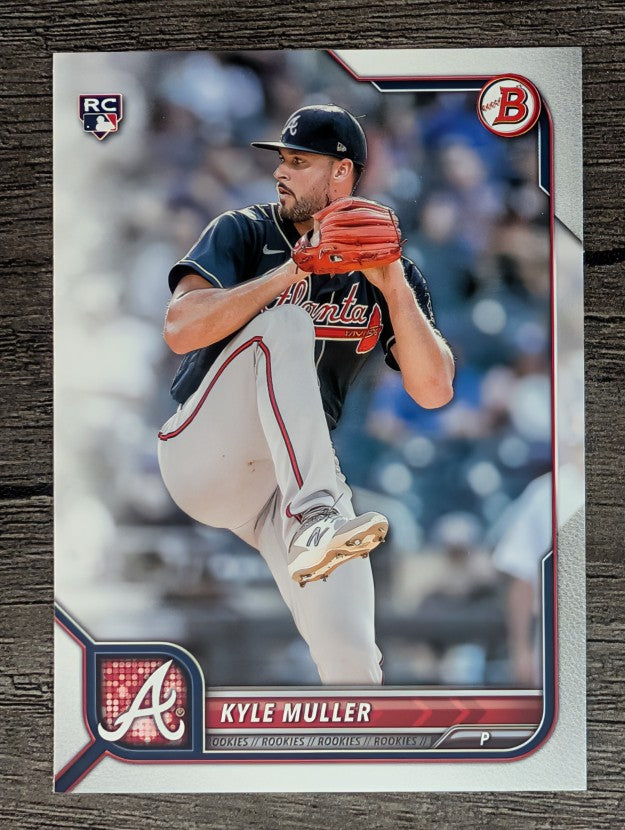 2022 Bowman #62 Kyle Muller RC
