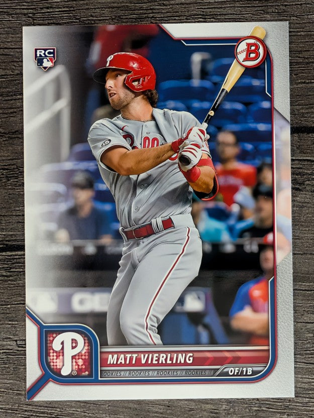 2022 Bowman #89 Matt Vierling RC