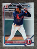 2022 Bowman Prospects #BP1 Carlos Aguiar