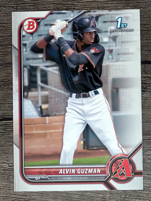 2022 Bowman Prospects #BP18 Alvin Guzman
