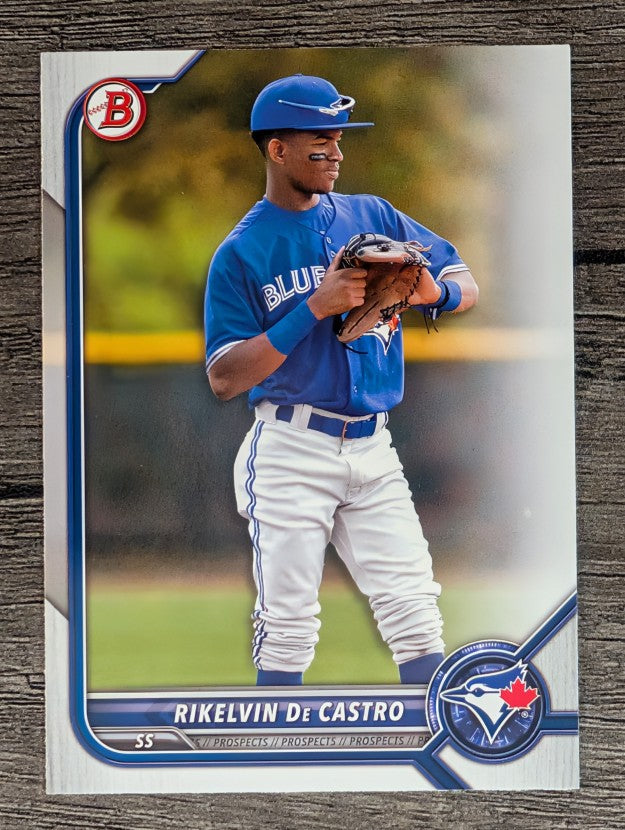 2022 Bowman Prospects #BP25 Rikelvin De Castro