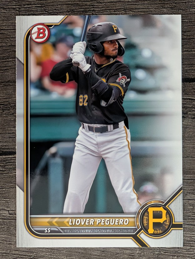 2022 Bowman Prospects #BP34 Liover Peguero