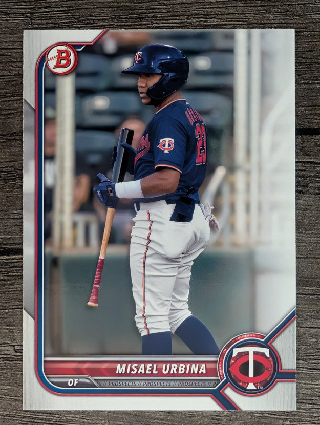 2022 Bowman Prospects #BP86 Misael Urbina