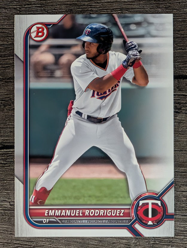 2022 Bowman Prospects #BP117 Emmanuel Rodriguez