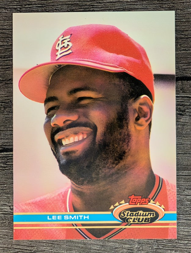 1991 Stadium Club #42 Lee Smith