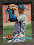 1991 Stadium Club #100 Dwight Gooden